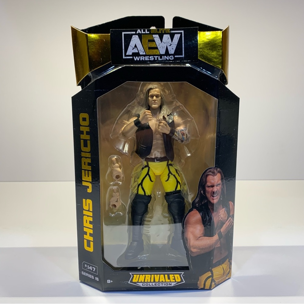 AEW Wrestling Figure Chris Jericho #147 Unrivaled Collection Series 15